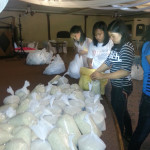 2 kilos of rice per sack