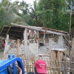Sagbayan damaged homes