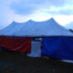 IDEA’s donated tent