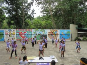 BDA Intrams Zumba contest - Team Purple