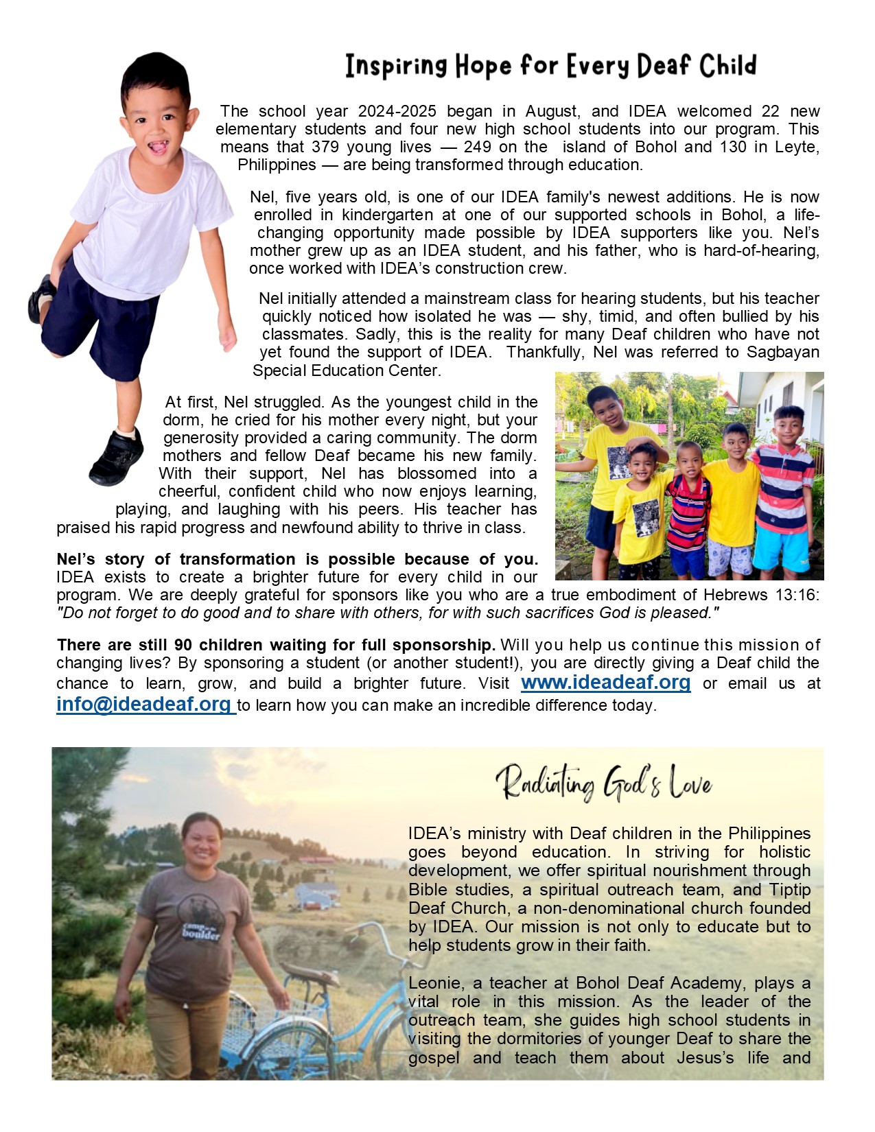 Idea newsletter fall 2024 page 2