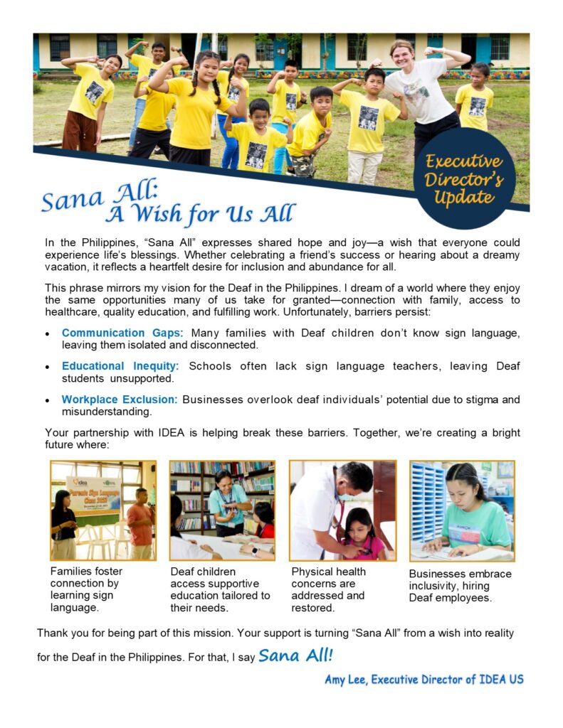 Idea newsletter winter 2 2025